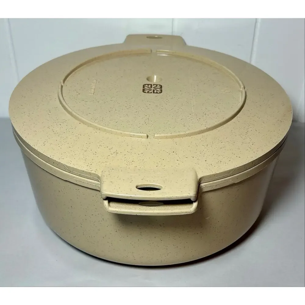 Vintage: LittonWare Dutch Oven 5 Quart w/Lid Microwave Convection 38808-38809